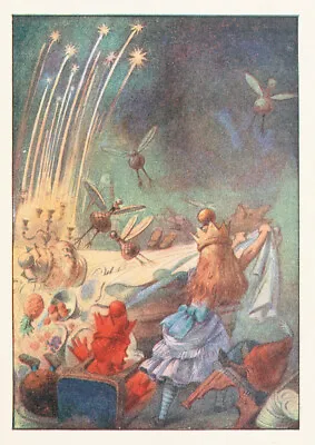 £4.99 • Buy Alice In Wonderland. One Good Pull (1911) Sir John Tenniel Vintage Print