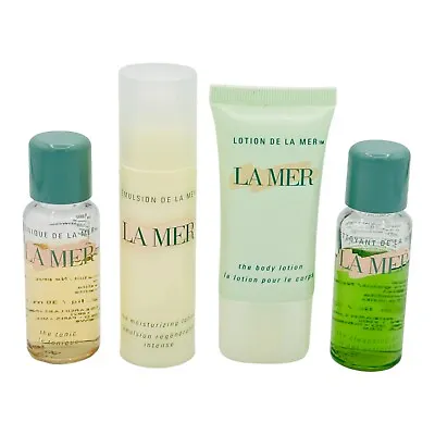 La Mer The Cleansing Gel 1oz/30ml The Tonic & Lotion Lot Of 4 Opened Travel Size • $50.96