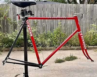 Vintage Schwinn Super Sport Frameset 1986 59cm Columbus Tenax Frame Fork 1980s • $399