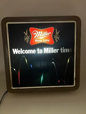 1982 MILLER HIGH LIFE LIGHT UP MOTION ITS MILLER TIME BOUNCING BALL No Motion • $199.99