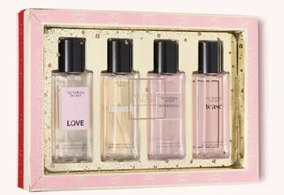 Victoria's Secret Gift Set 4 Piece Fragrance Mist Perfume 2.5 Oz New In Box. • $49.99