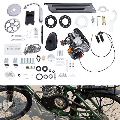  4 Stroke Bike Engine Kit Set 100cc Gas Motorized Motor Bicycle Modified Engine • $257.56