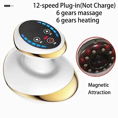 Home Electric Guasha Scraping Massage Cupping Body Massager Vacuum Weight Loss • £59.21