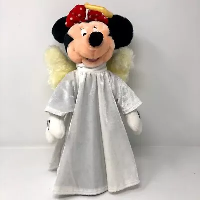 Disney Store Christmas Minnie Mouse Plush Angel Tree Topper • $19.99