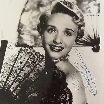 Jane Powell SIGNED Photo 50s Actress Singer MGM Musicals Girl Next Door 7 Bros • $29