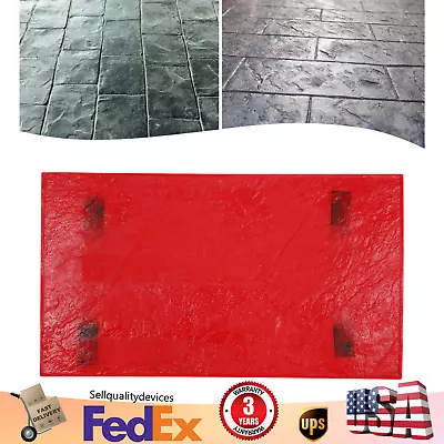 28x16  Concrete Stamps Mats Set Concrete Stamping Concrete Texturing Skin NEW US • $85.01