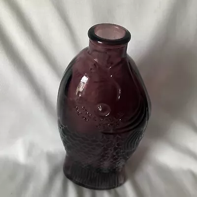 Bitters Fish Bottle Amethyst Color • $40