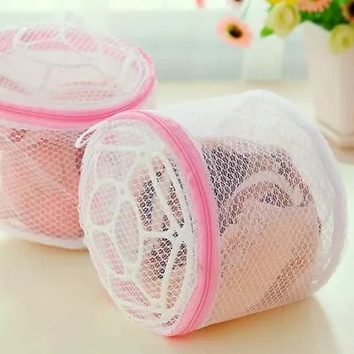 Bra Wash Bag Laundry Net Mesh Sock Washing Machine Basket Lingerie Underwear UK • £3.99