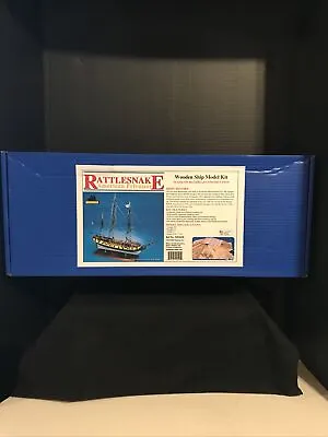 Model Shipways Ms2028 Rattlesnake American Privateer Model Kit-nib • $199