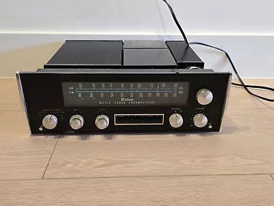 McIntosh MX112 Solid State Tuner Preamplifier Works Great Very Good Condition • $795