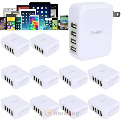 Lot 4 Multi-Port USB Desktop Charger Fast Charging Station Hub Power Adapter • $6.99