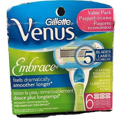 Gillette Venus Embrace 6 Cartridges • $22.99