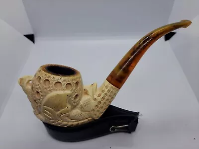 Large Unique Vintage Meerschaum Estate Tobacco Smoking Pipe • $45