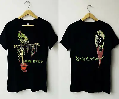 Vintage 1992 Ministry Scarecrow Pushead T-Shirt Ministry T-Shirt Ministry Meta • $19.99