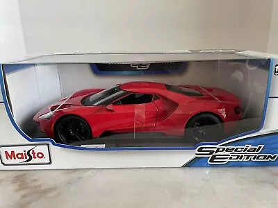 Maisto Special Edition 2017 Ford GT 1:18 Scale • $28.97