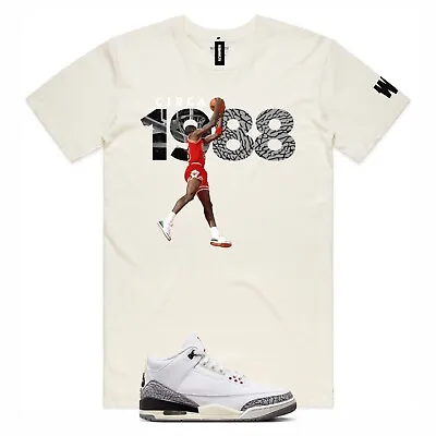 Shirt To Match Air Jordan Retro 3 Reimagined - AJ3 Sneaker Matching Tee • $23.98