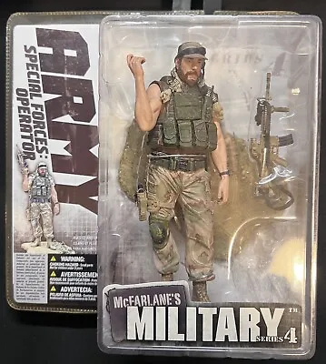 Mcfarlane Military Army Special Forces: Operator RARE Caucasian - Sealed In Box • £150