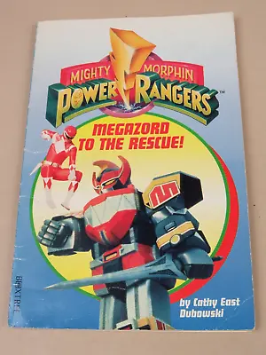 £4.99 • Buy Mighty Morphin Power Rangers Megazord To The Rescue! Paperback Book 1994 Saban