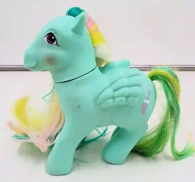 My Little Pony Braided Beauty Mint Green Pegasus Gen 1 Brush N Grow 1985 Hasbro • $4.99