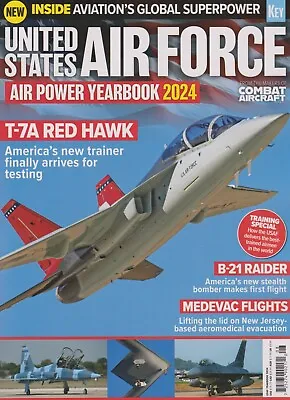 US Air Force Yearbook (Key 2042) T-7A Red Hawk A-10 In Korea B-21 Medevac • $24.75