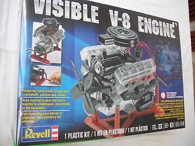 $79.99 • Buy Revell 85-8883 Visible V-8 Engine, V8, Plastic Model Kit, 1:4 Scale