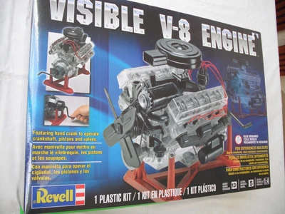 $79.99 • Buy Revell 85-8883 Visible V-8 Engine, V8, Plastic Model Kit, 1:4 Scale