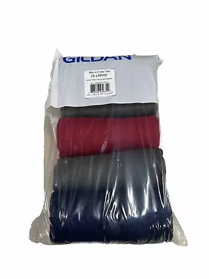 GILDAN Men's Crew T-Shirts Multipack Multicolor Size 2XL • $16.99