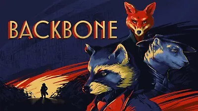 STEAM KEY DIGITAL DOWNLOAD CODE Backbone Noir Dystopian Adventure Furry Anthro • $20