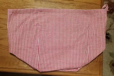 Pottery Barn Kids Red & White Gingham Large Basket Liner • $7.50