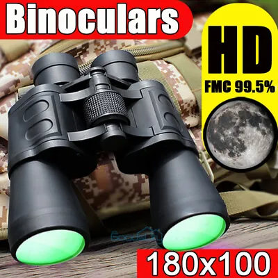 2024 NEW Military Army 180x100 Night Vision Binoculars Goggles Hunting+Case • $49.49