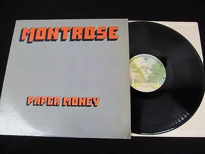 Montrose - Paper Money - 1974 Vinyl 12'' Lp/VG+/ Sammy Hagar/Hard Rock Vocal Pop • $28.79