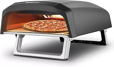 Geek Chef Outdoor Pizza Oven Pizza Grilling 12'' Portable Gas Oven Gpg12a • $149.99