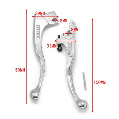 Brake Clutch Levers For Kawasaki KDX250 KL250 KLX650 KLX250 KDX220 KDX200 • $22.19