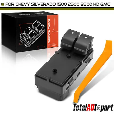 Power Window Switch For Chevy Silverado 1500 2500 3500 HD GMC 07-14 Front Driver • $15.99