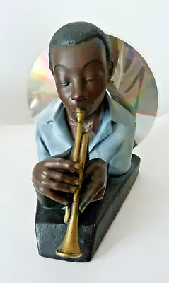 Vintage Black Jazz Musician Figure Enesco  Ros • £29.99