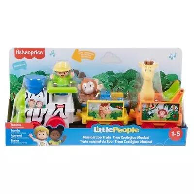 £16.29 • Buy Fisher Price Little People MUSICAL ZOO TRAIN Toy With Sound
