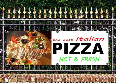 £12.49 • Buy Outdoor Pvc Takeaway Italian Pizza Banners Kebab Shop Sign Advert Free Art Work 