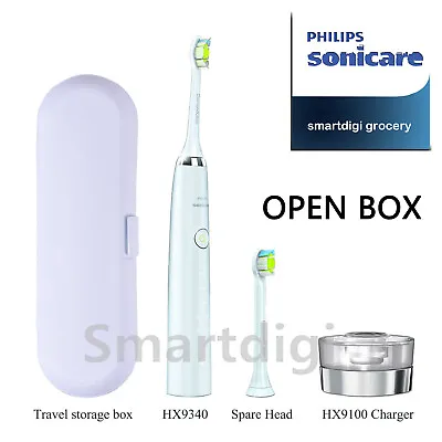 $149.95 • Buy Philips Sonicare DiamondClean Sonic Electric Toothbrush HX9340 HX939W W/o Box