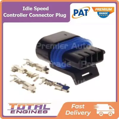 PAT Premium Idle Speed Controller Connector Plug Fits Holden Camira JD 1.8L 4Cyl • $39.82