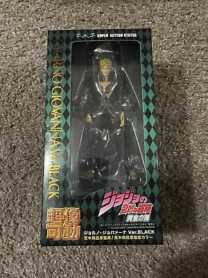 Super Action Statue JoJo's Bizarre Adventure Giorno Giovanna Ver.BLACK Figure • $74.99