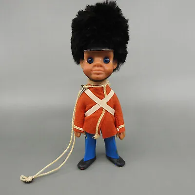 £59.33 • Buy Troll Doll Souvenir Royal Guard Fur Hat Bearskin Nissen Denmark 7  Vintage 1967