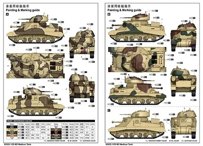 I Love Kits 63535 M3 Grant Medium Tank 1:35 Scale Model Kit • £39.50