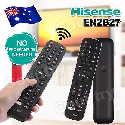 EN2B27 ORIGINAL OEM For HISENSE TV Remote Control EN-2B27 RC3394402/01 3139 238 • $6.95