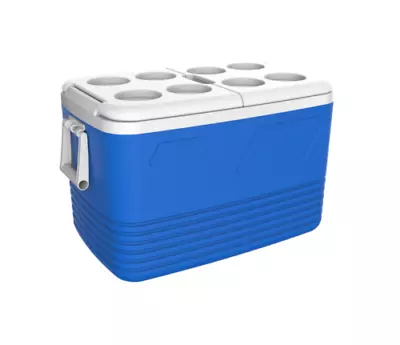 25L - 60L Cooler Box Insulated Camping Drinks Ice Travel Festival Beach Picnic  • £20.99