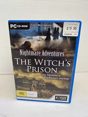 Nightmare Adventures The Witch's Prison (2011 PC CD-ROM Game) Windows XP / 7 • $11.90