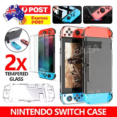 For Nintendo Switch Soft Case Cover Transparent Clear Shockproof Protective AU • $7.95