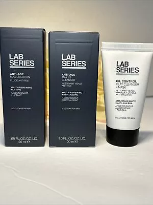 Lab Series Anti-Age Max LS Lotion +Cleanser + Clay Youth Renewing + Lifting Free • $16.95