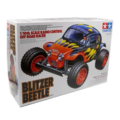 Tamiya 1/10 Blitzer Beetle 2011 2WD Offroad Buggy EP Car Kit W/ Motor #58502-60A • $118