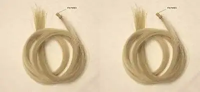 Bow Hair - Horsehair (2 Hanks) For Violin Viola Cello • $13.99