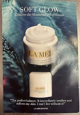 LaMer The Moisturizing Soft Cream 0.17 Oz / 5ml ℮ Soft Glow NEW DELUXE SAMPLE • $10.95